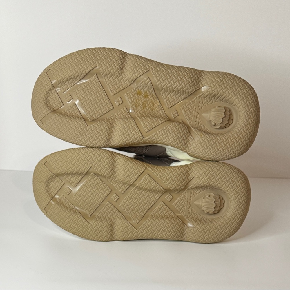 NIB! KURT GEIGER Embellished London Knit Round Toe Wedge Slip-On Sneakers-6 - Picture 8 of 10